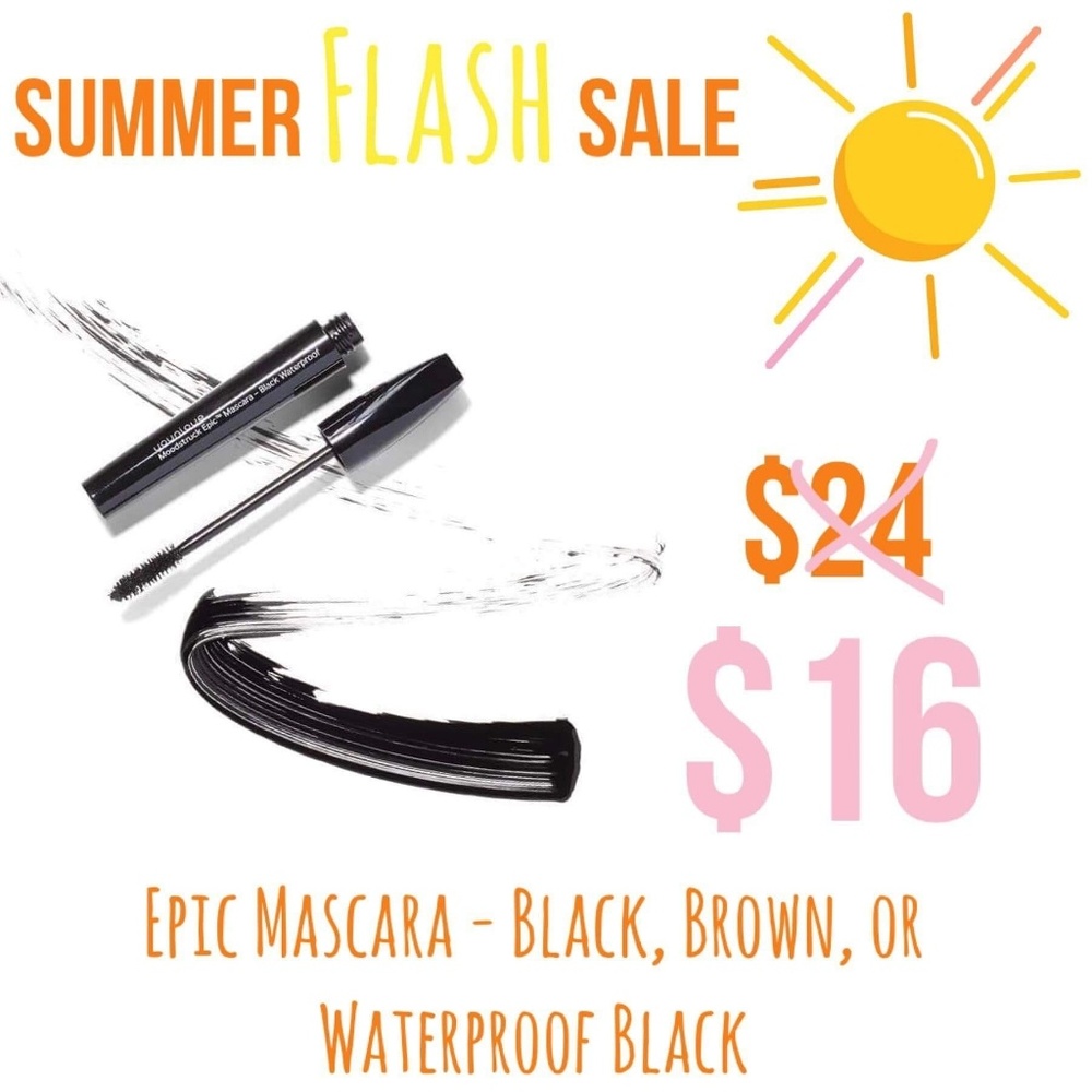 EPIC Waterproof Black Mascara